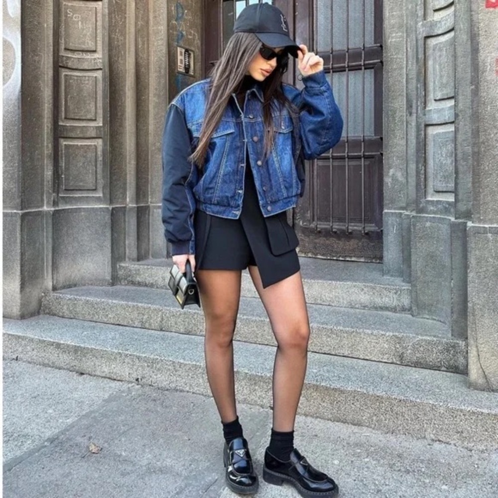 ZARA ✨Viral✨ Denim Jacket